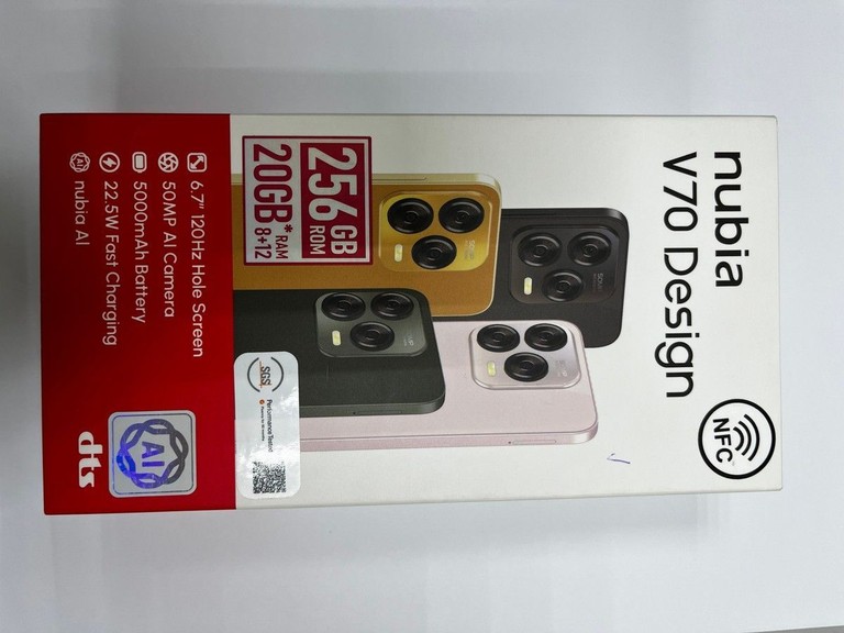 Zte Nubia V70 Design 8/256GB Gray Код:01-200958727. Изображение 7