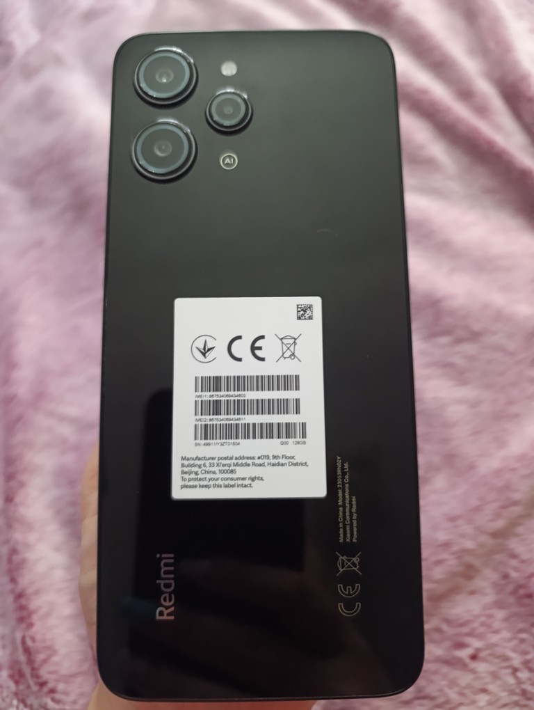Оголошення Xiaomi Redmi 12 4/128GB Midnight Black Б/У
