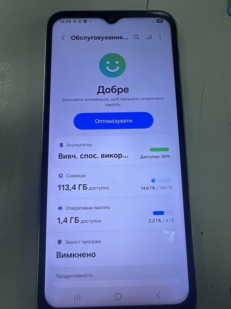 Оголошення Samsung galaxy a14 4/128gb Б/У