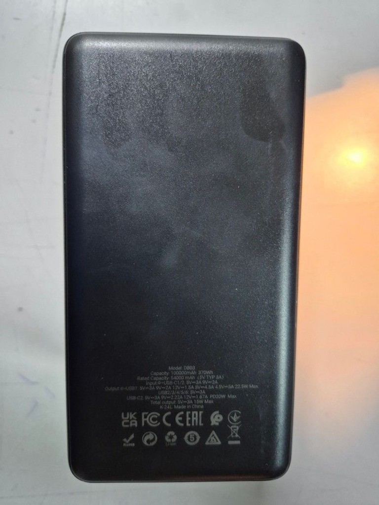Дешево Hoco DB03 Endure 100000mAh 22.5W Black з ломбарду