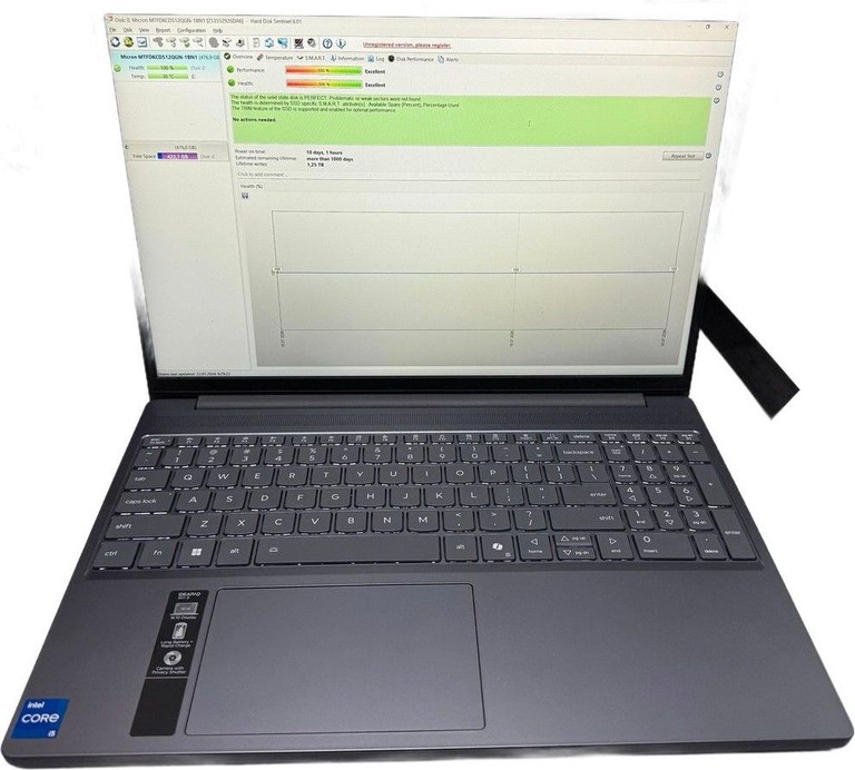 Купити Lenovo 15/core i5-13420h ddr5/16gb ddr5/hdd *відсутній/ssd 512 gb/*інтегрована Б/У