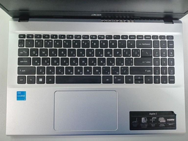 Acer 15/core i3-1215u ddr5/8gb ddr5/hdd *відсутній/ssd 512 gb/*інтегрована Код:01-201051423. Зображення 5
