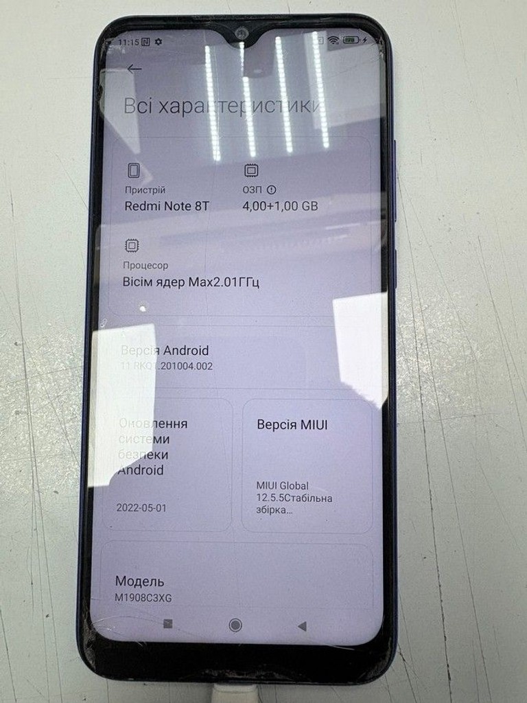 Xiaomi Redmi Note 8T 4/64GB Blue Код:01-201077122. Зображення 6