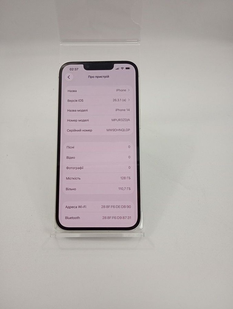 Apple iphone 14 128gb Код:01-201086380. Зображення 5