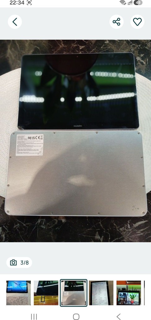 Объявление Huawei mediapad t3 8 2/16gb lte Б/У