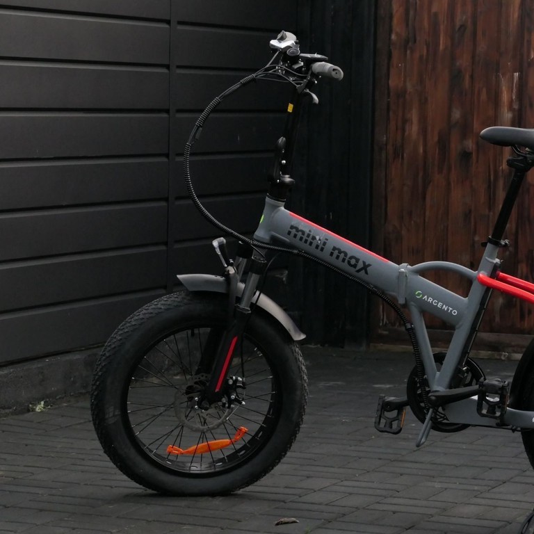 Argento Silver MiniMax – 20-дюймовий складний електровелосипед із широкими шинами, двигуном Bafang 250 Вт, Shimano 7V. (Б Код:null. Изображение 7