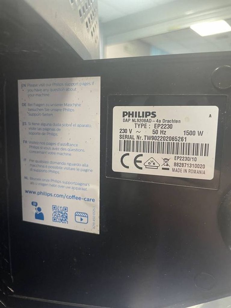 Philips ep2230 Код:01-200006727. Изображение 7