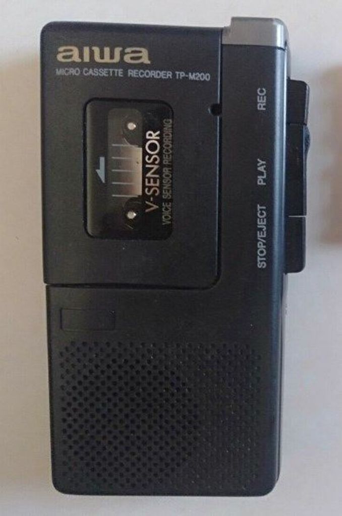 Диктофон AIWA TP-M200 V-Sensor с датчиком голоса. Код:null. Зображення 6