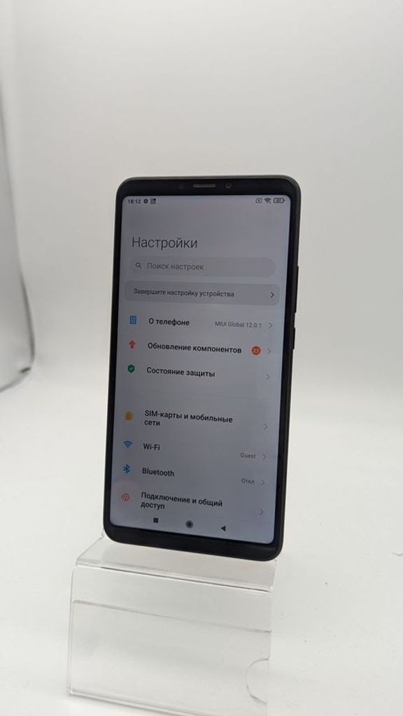 Объявление Xiaomi mi max 3 4/64gb Б/У