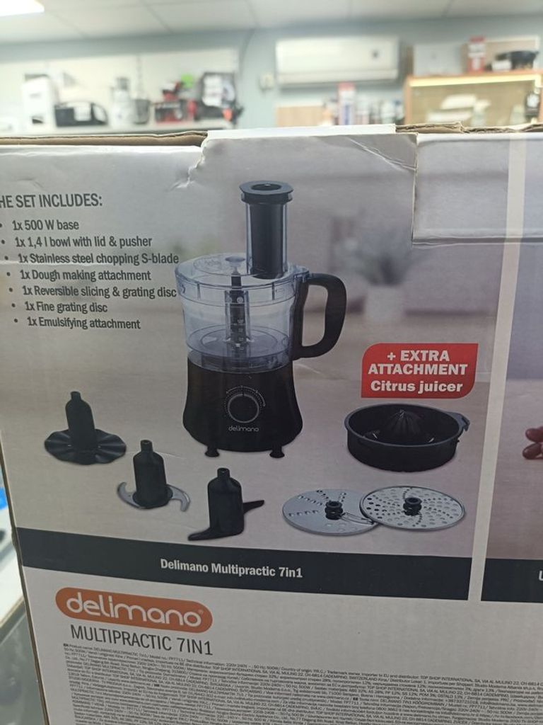 Delimano 7-в-1 500 вт Код:01-200486160. Изображение 5