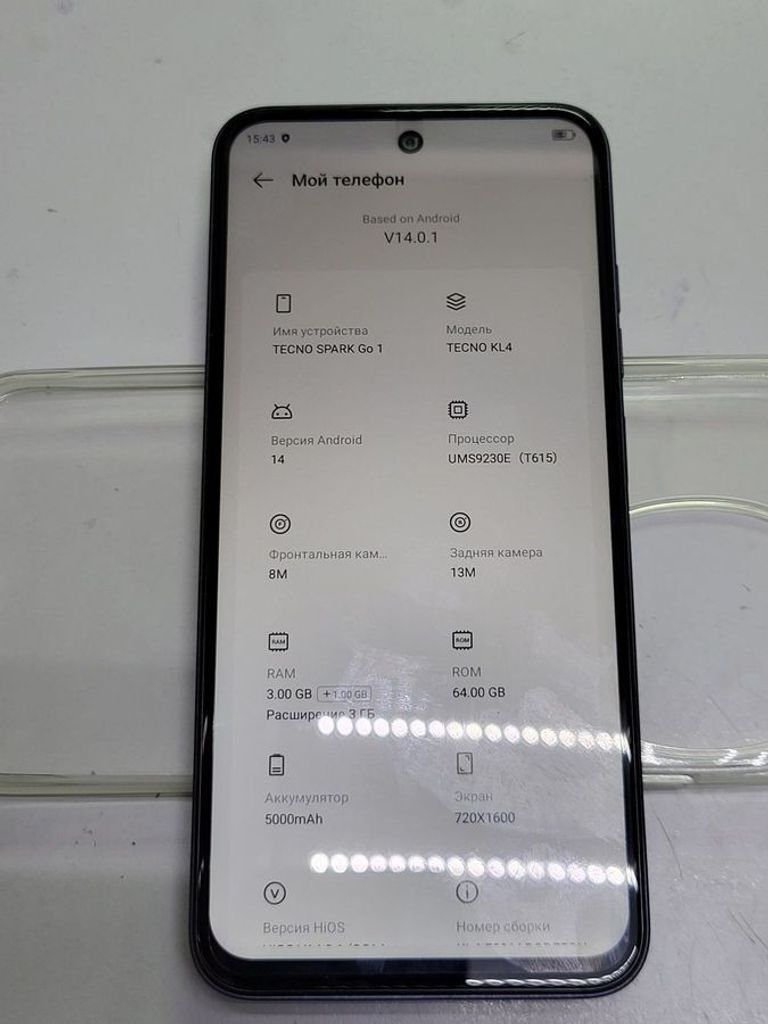 Купити Tecno spark go 1 kl4 3/64gb Б/У