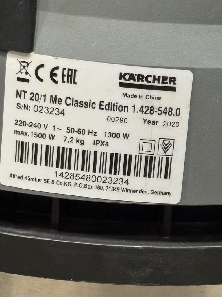 Karcher nt 20/1 me classic edition Код:01-200541224. Зображення 5