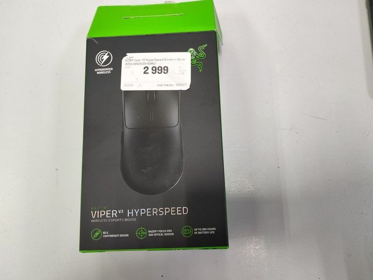 Razer Viper V3 HyperSpeed Wireless Black (RZ01-04910100-R3M1) Код:01-200566383. Зображення 10
