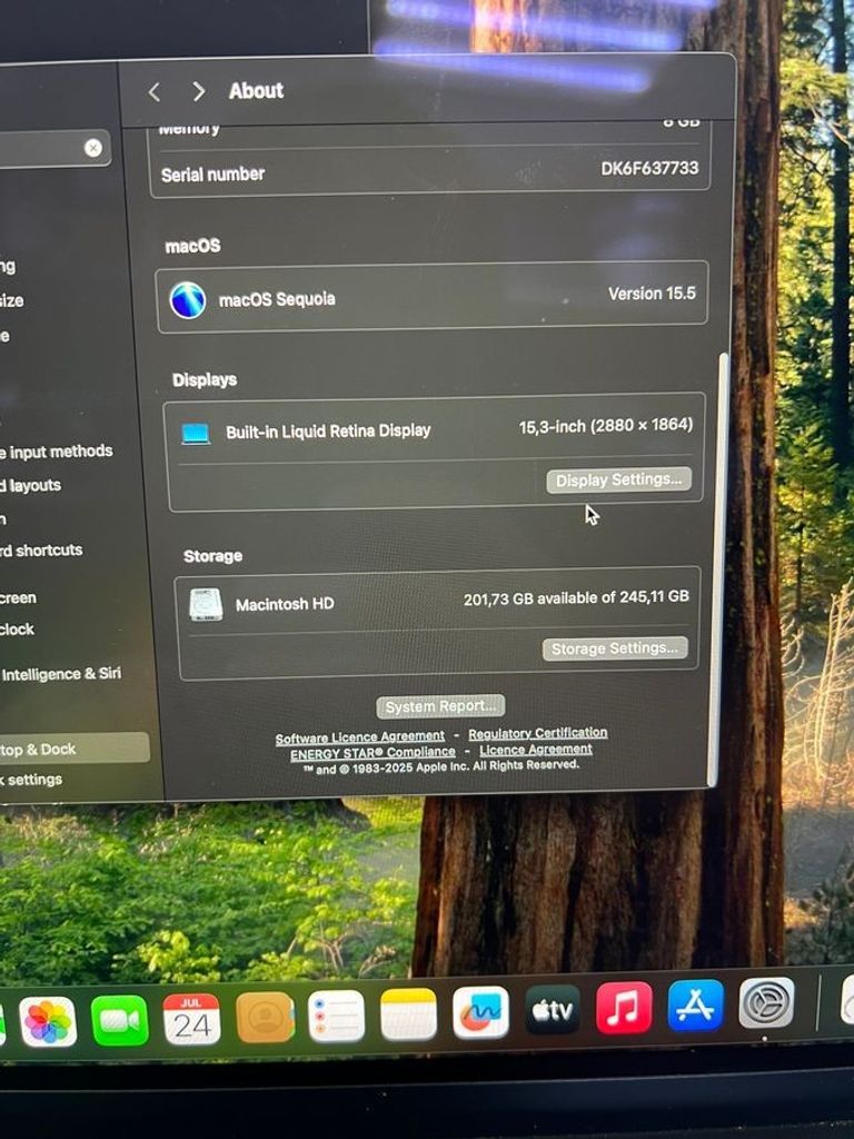 Apple Macbook Air a2337/ m1 8-cores/ gpu 8-cores/ ram8gb/ ssd256gb/ retina, truetone Код:01-200575301. Зображення 7