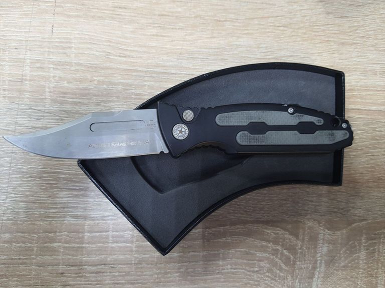 Дешево Boker Plus Kalashnikov 74 Auto Blackwash (01KALS136) з ломбарду