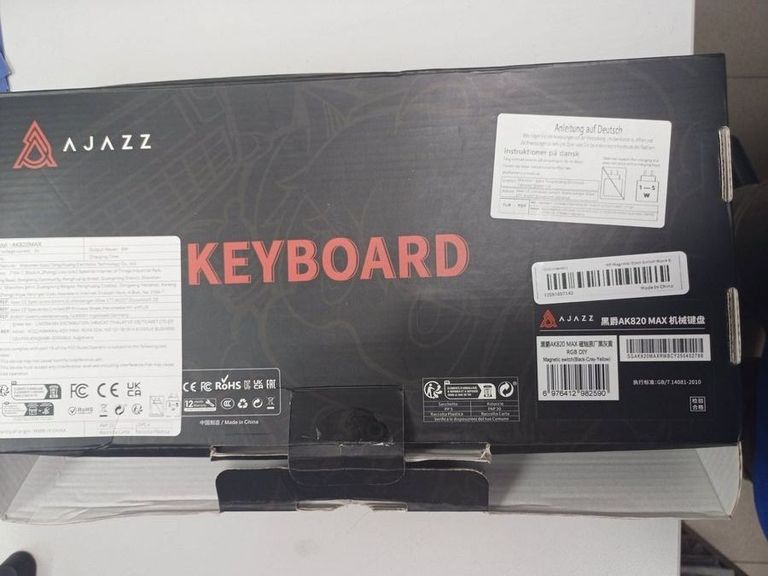 Оголошення Ajazz ak820 max avocado switch Б/У