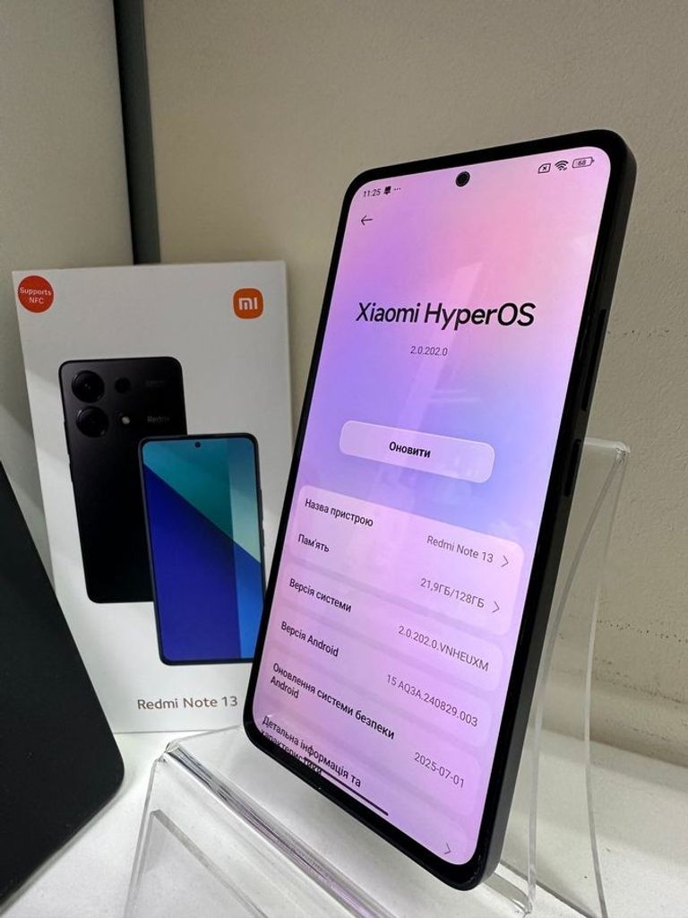 Дешево Xiaomi redmi note 13 4g 6/128gb з ломбарду