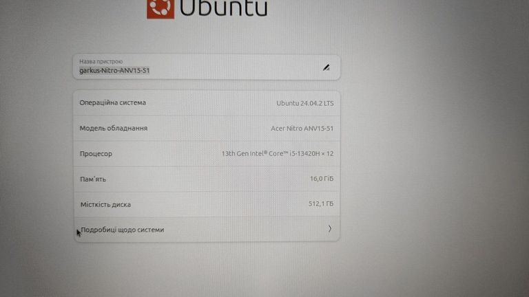 Распродажа Acer 15/core i5-13420h ddr5/16gb ddr5/ssd 512 gb/geforce rtx3050 6gb, продавец Техноскарб