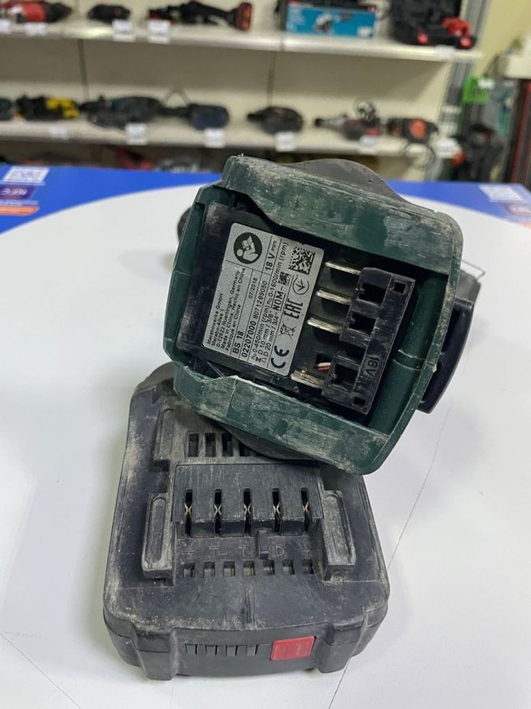 Metabo bs 18 Код:01-200743081. Зображення 7