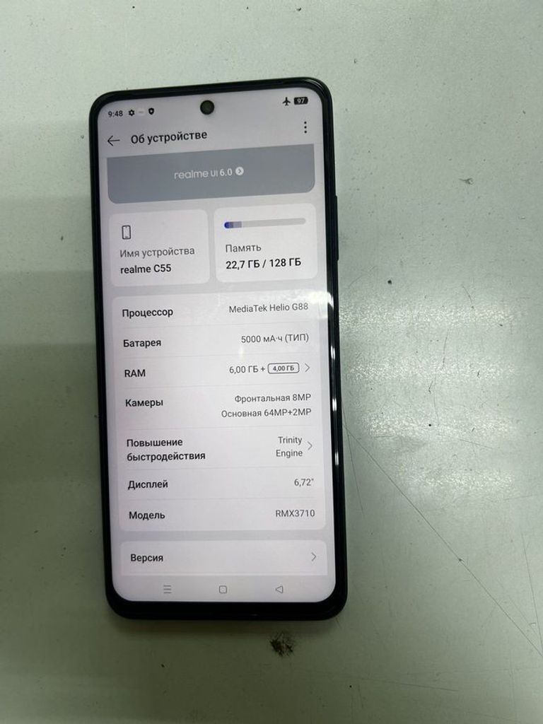 Купить Realme c55 rmx3710 6/128gb Б/У