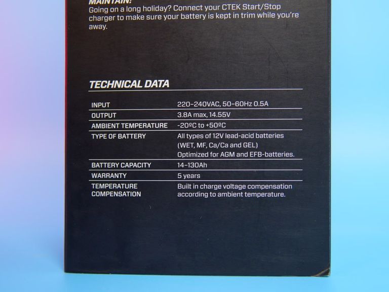 Ctek CT5 START/STOP Код:null. Изображение 10