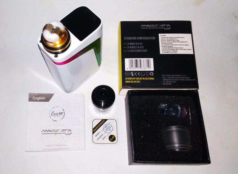 Smok V-FIN 160W  CoilArt Mage RTA v2 Black Код:null. Зображення 4