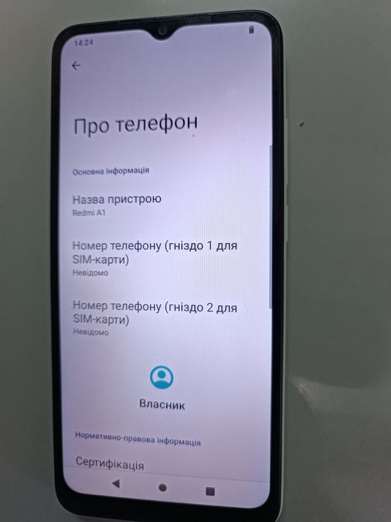 Дешиво Xiaomi Redmi A1 2/32GB Black с ломбарда