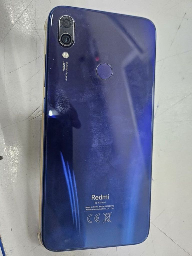 Дешево Xiaomi Redmi Note 7 4/64GB Black з ломбарду