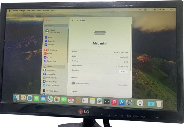 Объявление Apple mac mini a2686 mmfj3 m2/8core/ram 8gb/ssd256gb Б/У