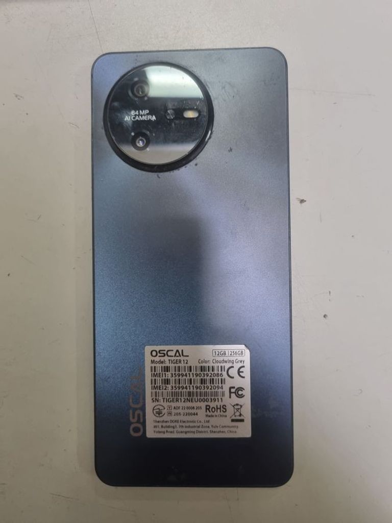 Оголошення Blackview Oscal Tiger 12 12/256GB Blue Б/У