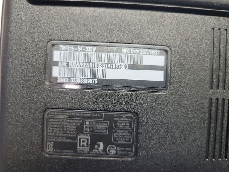 Дешиво Acer 15/core i3-1215u ddr5/8gb ddr5/hdd *відсутній/ssd 240 gb/*інтегрована с ломбарда