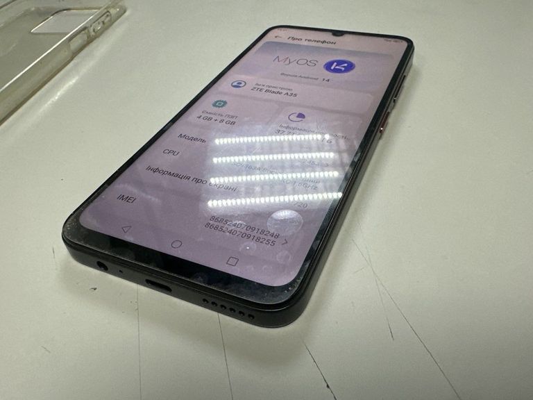 Дешиво Zte Blade A35 4/64GB Green с ломбарда