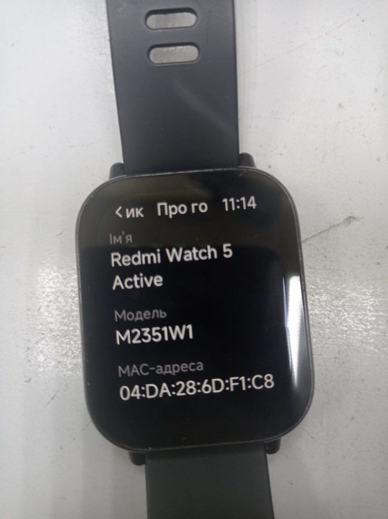 Оголошення Xiaomi redmi watch 5 active Б/У