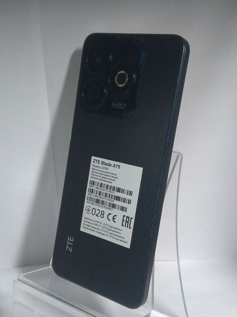 Дешево Zte Blade A75 4/128GB Black з ломбарду