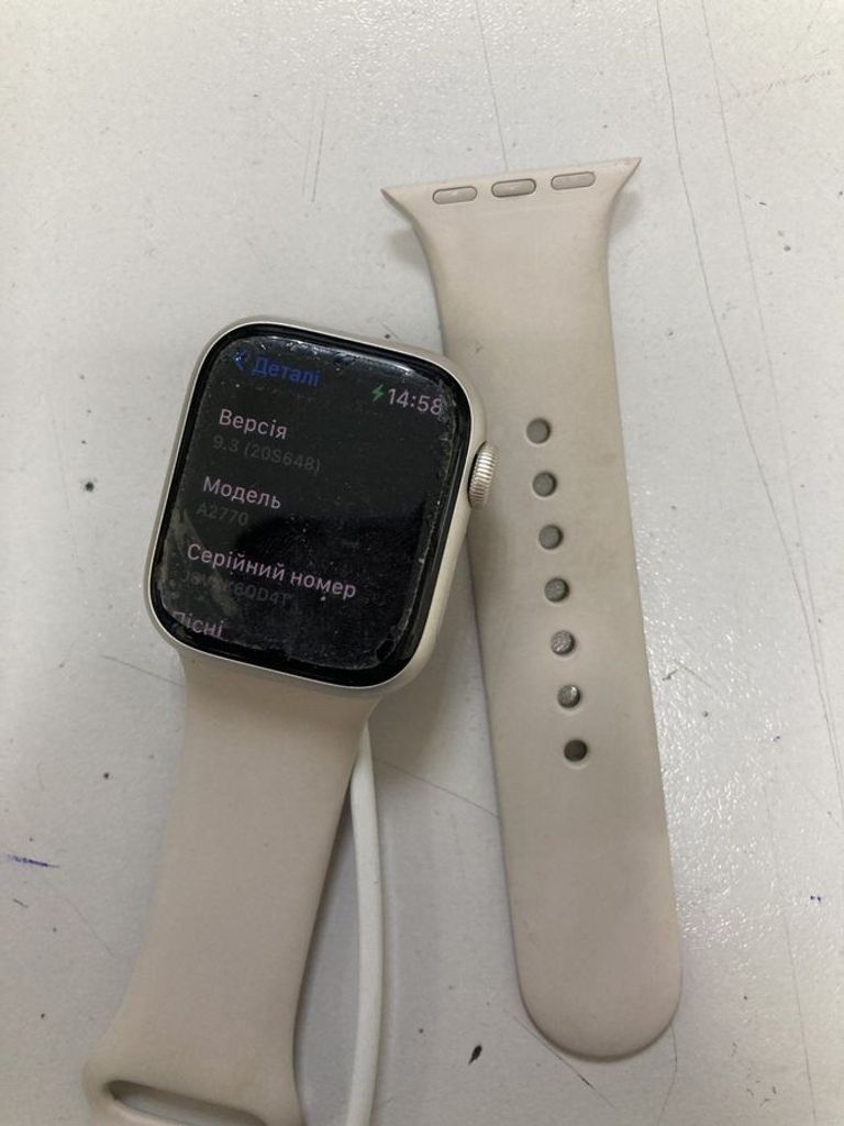 Объявление Apple watch series 8 gps 41mm aluminum case Б/У