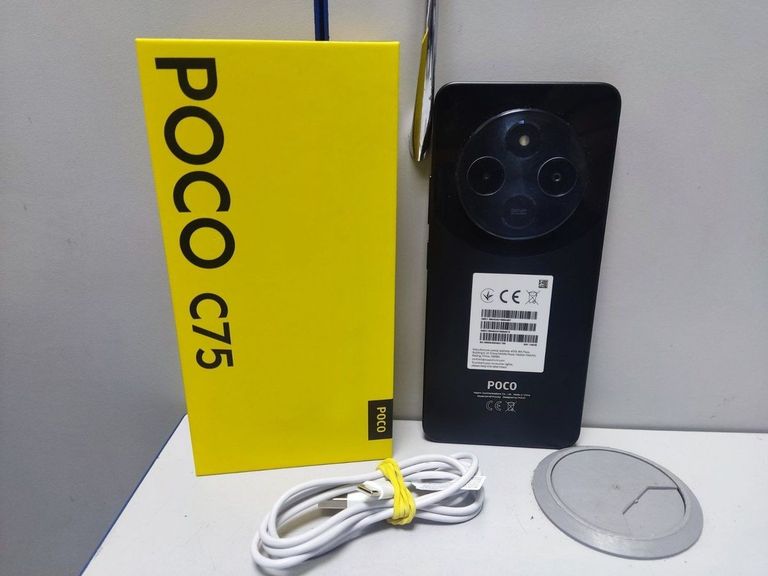 Xiaomi Poco C75 6/128GB Black Код:01-200884461. Изображение 6