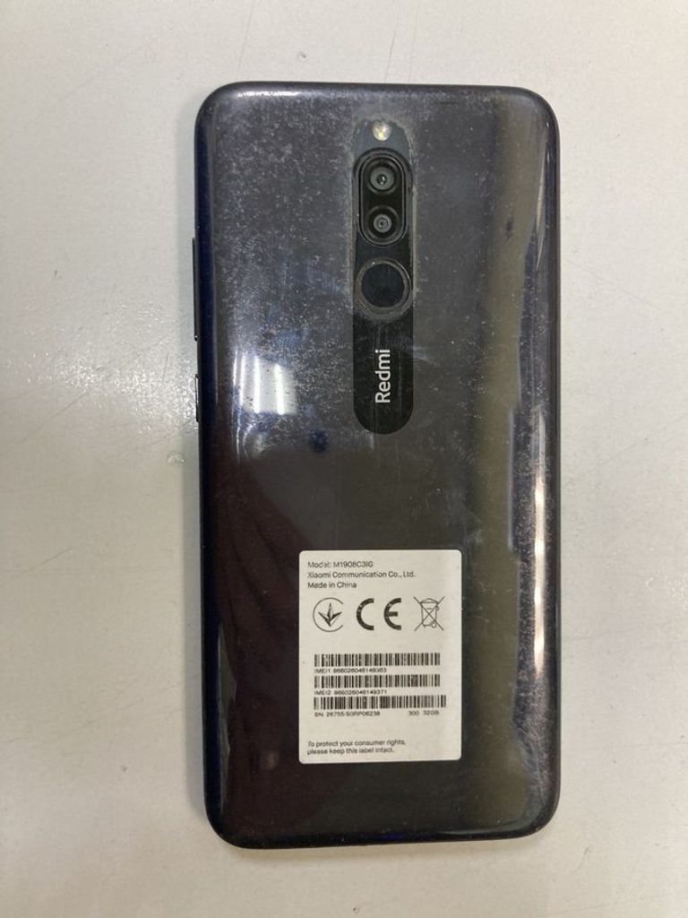 Оголошення Xiaomi Redmi 8 3/32GB Blue Б/У