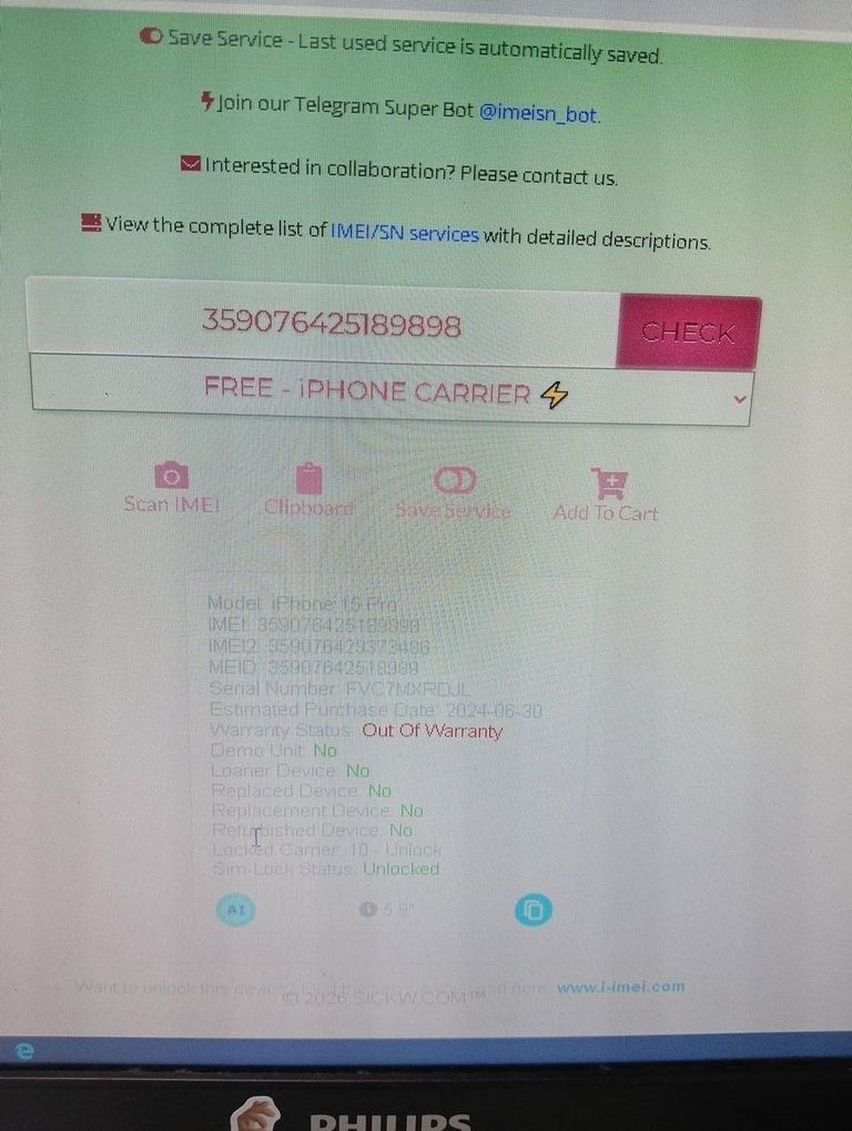 Объявление Apple iphone 15 pro 128gb Б/У