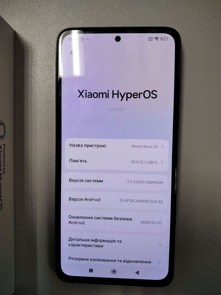 Купить Xiaomi redmi note 14 6/128gb Б/У