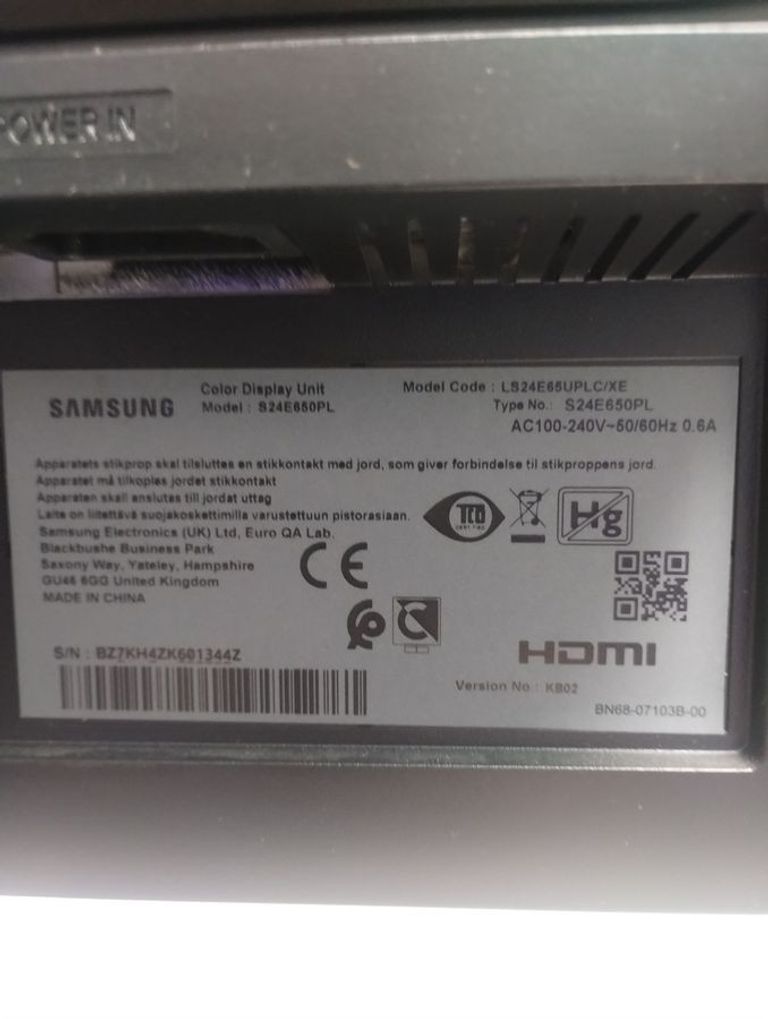 Samsung s24e650pl ls24e65uplx/ci Код:01-200899099. Зображення 5