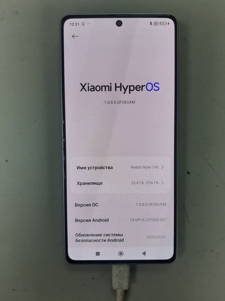 Оголошення Xiaomi redmi note 14s 8/256gb Б/У