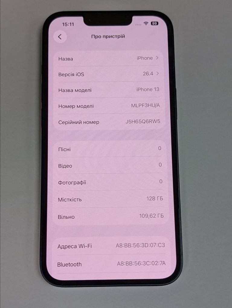 Дешево Apple iphone 13 128gb з ломбарду