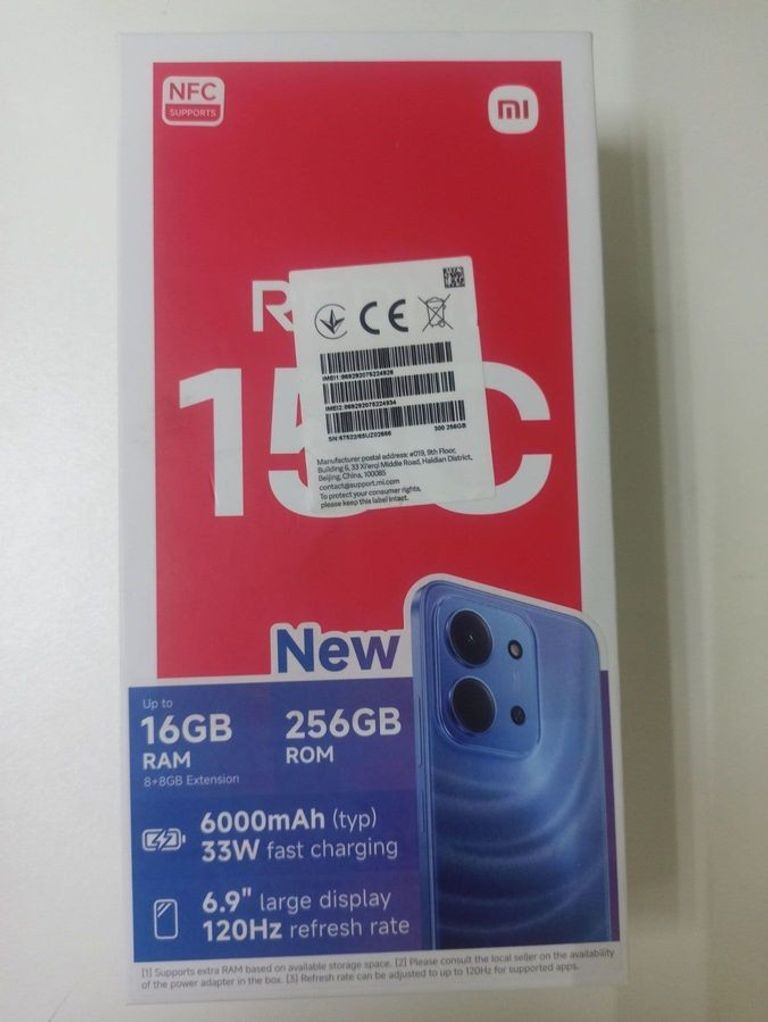 Розпродаж Xiaomi redmi 15c 4g 8/256gb, продавець Техноскарб