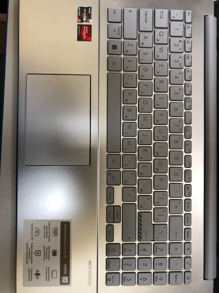 Розпродаж Asus 15/ryzen 5 7520u ddr5/16gb ddr5/ssd 512 gb/*інтегрована, продавець Техноскарб