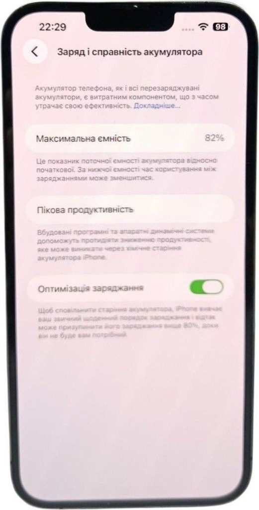 Оголошення Apple iphone 13 pro max 256gb Б/У