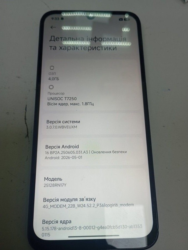 Оголошення Xiaomi Redmi A7 Pro 4/128GB Black Б/У