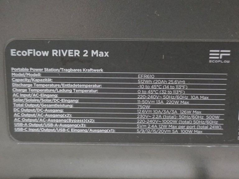 Распродажа Ecoflow RIVER 2 Max, продавец Техноскарб