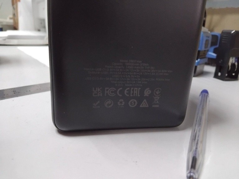 Hoco DB03 Max Centurion 100000mAh 65W Black Код:01-201038796. Изображение 9