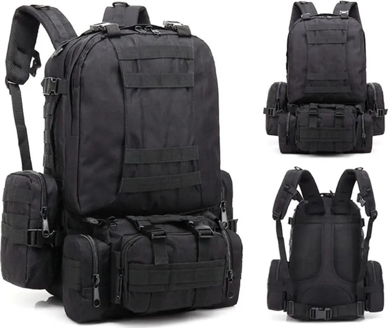 Backpack Чорний,Зелений та Піксельний Код:null. Изображение 6