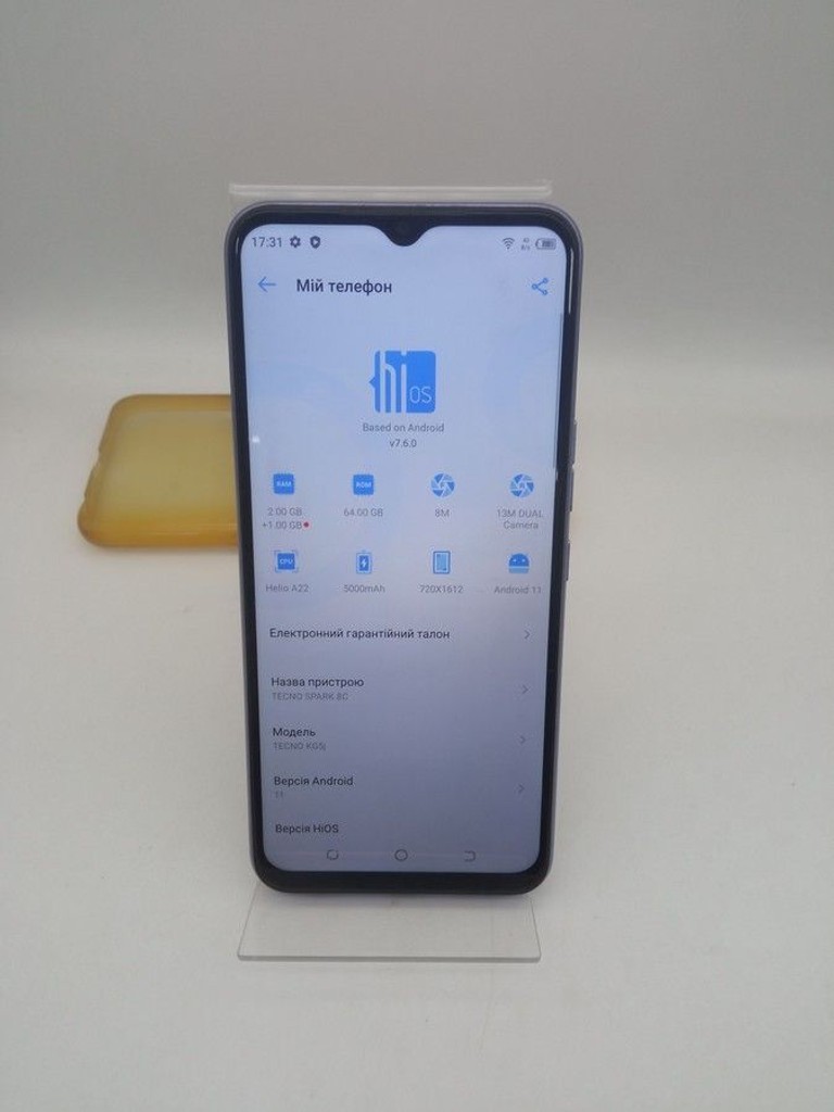 Дешево Tecno spark 8c kg5j 2/64gb з ломбарду